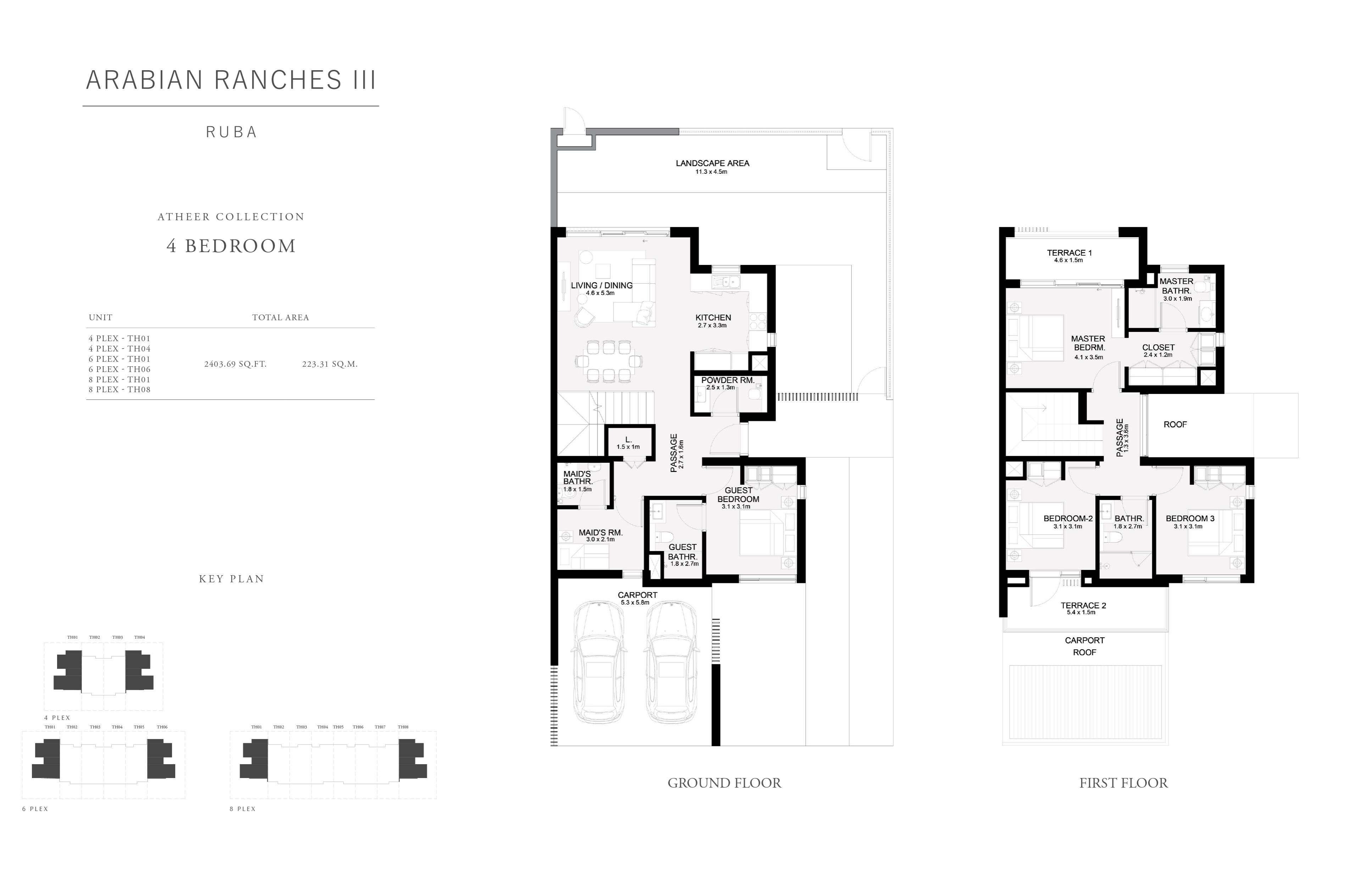 Ruba Townhouses Phase II by Emaar at Arabian Ranches III